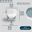 Kit Pires Coração + Xícaras Cafezinho + Colherzinha Dourada Rosê 12pç no Total