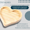 Kit Pires Coração + Xícaras Cafezinho + Colherzinha Dourada Rosê 12pç no Total