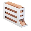 Porta Ovos Deslizante - Organizador Para Geladeira De 4 Camadas