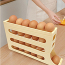 Porta Ovos Deslizante - Organizador Para Geladeira De 4 Camadas
