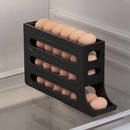 Porta Ovos Deslizante - Organizador Para Geladeira De 4 Camadas