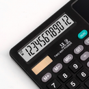 Calculadora com Tela Mágica para Anotações – 12 Dígitos – Bateria – Cor Preta