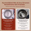 Copo Térmico Cafe 450ml Inox com Display Digital e Tampa com Trava – Mantém Temperatura por Horas