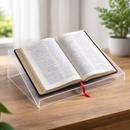 Suporte de Livro em Acrílico - Porta Bíblia 