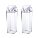 Garrafas Acrílico Transparente 500ml e 1Litro