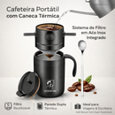 Caneca Térmica De 500ml Mantenha Aquecido E Frio Portátil