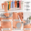 Copo Térmico 760ml | Antivazamento | Conserva Gelado/Quente | Copo Funcional
