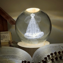 Luminária Cristal LED - Nossa Senhora Aparecida