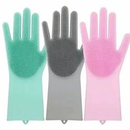 Luva Lava Louça - Esponja Multiuso- Silicone Antialérgico