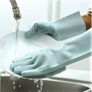 Luva Lava Louça - Esponja Multiuso- Silicone Antialérgico