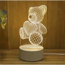 Luminária Decorativa LED 3D
