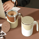 Caneca Misturadora Automática Elétrica USB Bateria Recarregável Mixer Café Chocolate Shakes 380ml