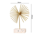 Enfeites Decorativos em Metal Dourado com Cristal: modernidade e elegância para qualquer ambiente