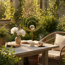 Enfeites Decorativos em Metal Dourado com Cristal: modernidade e elegância para qualquer ambiente 