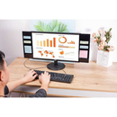 Suporte de Monitor para Organizar Blocos de Notas e Anotações