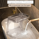 Prateleira Organizador Acrílico - Porta Maquiagem - Suporte Multiuso De Mesa/Bancada