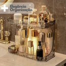 Prateleira Organizador Acrílico - Porta Maquiagem - Suporte Multiuso De Mesa/Bancada