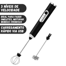 Batedor Misturador Mixer Elétrico para Bebidas Leite Café Clara de Ovo 2 em 1 BEAUTY BEAUTY BEAUTY BEAUTY